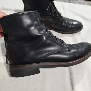 Bacco Bucci Studio leather lace and zip boots Bacco Bucci Zip Boots for Men | Mercari main image 4